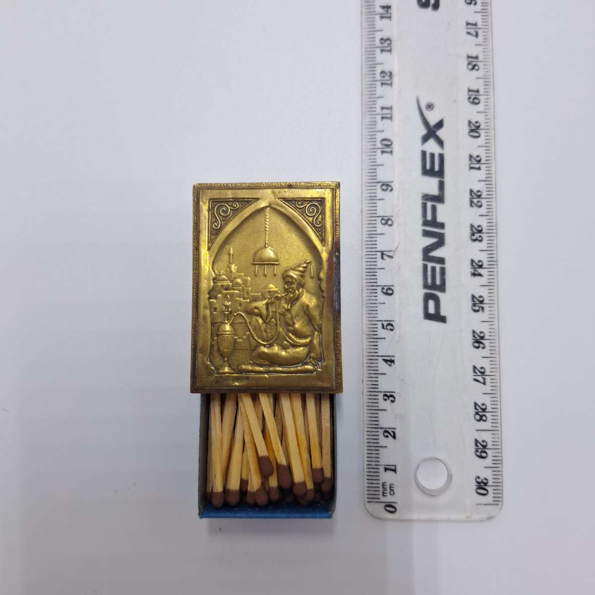 Vintage Brass Match Box Sleeve!!!