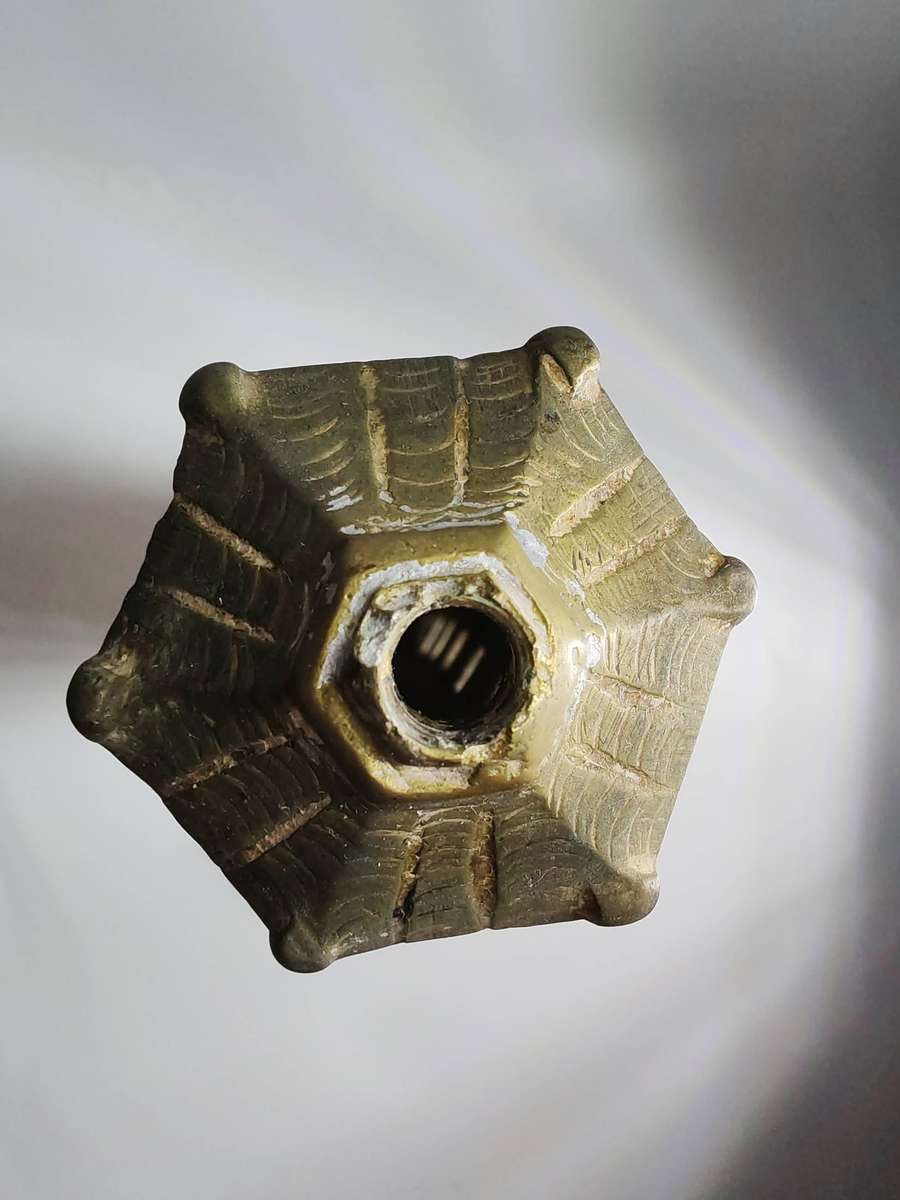 Vintage Antique Pagoda Incense burner China Brass