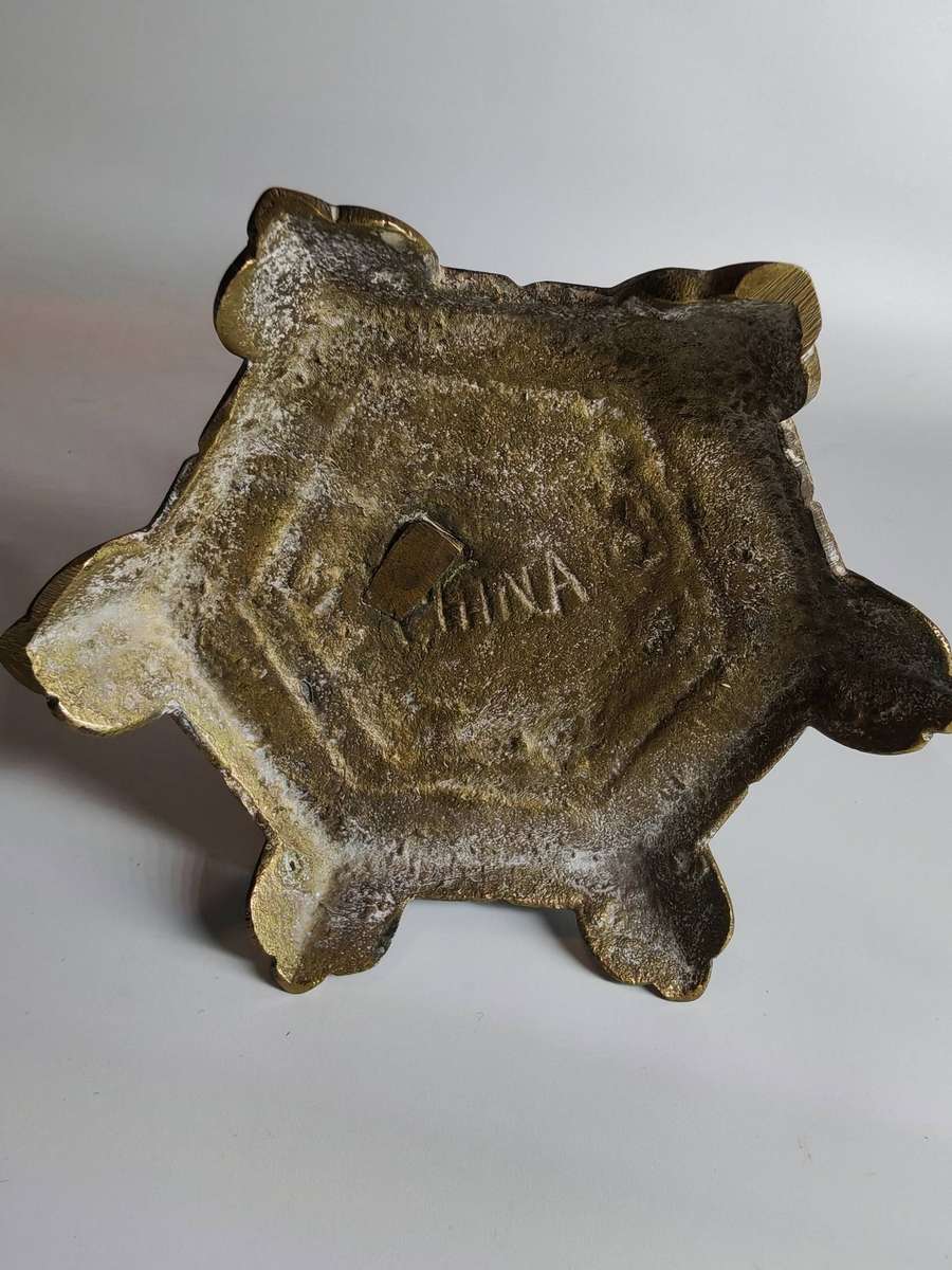 Vintage Antique Pagoda Incense burner China Brass