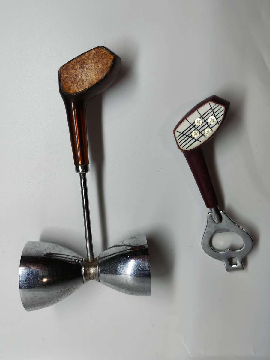 Vintage Golf Barware Set!!!