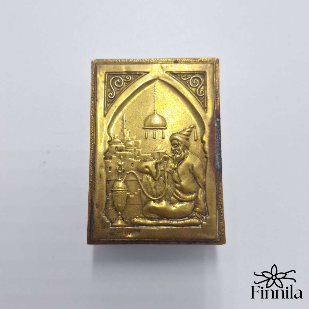 Vintage Brass Match Box Sleeve!!!