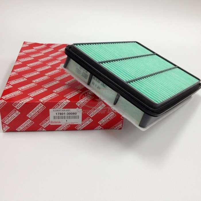 17801-30080 Genuine Toyota Element Sub-Assy Air Cleaner Filter for Land Cruiser and Prado