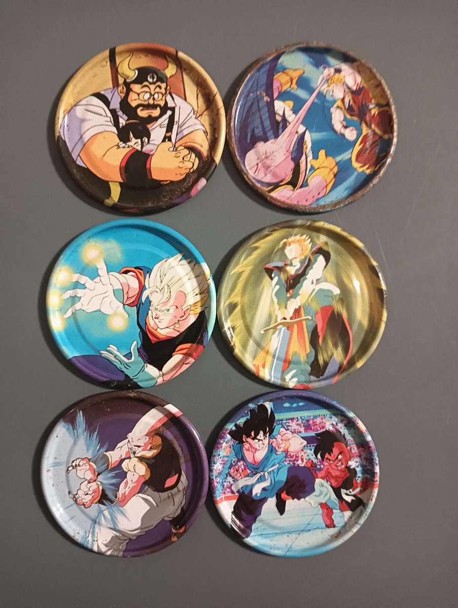Dragon Ball Z Normal DBZ Tazos Lot 1