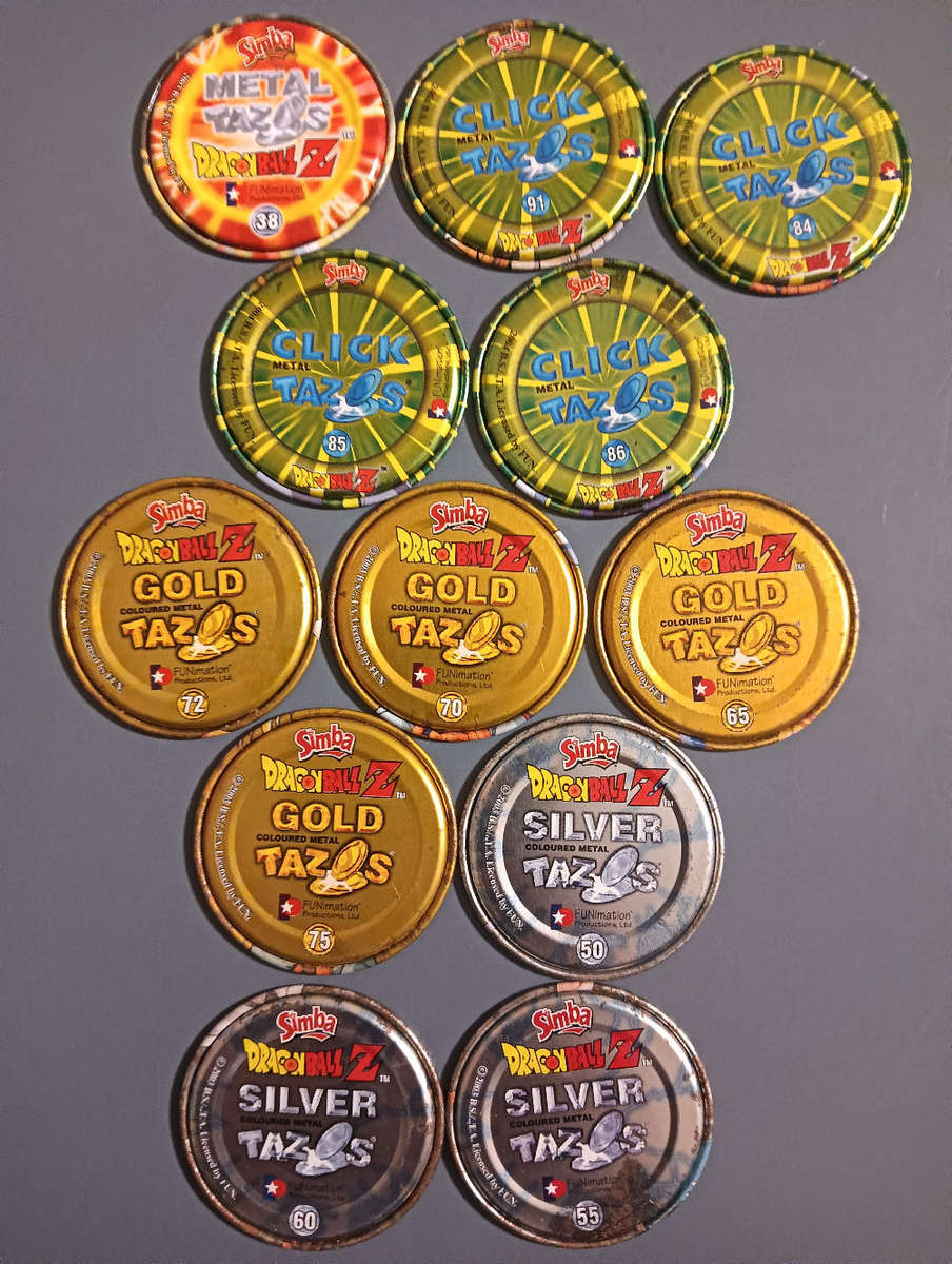 Dragon Ball Z Various DBZ Tazos Lot 1