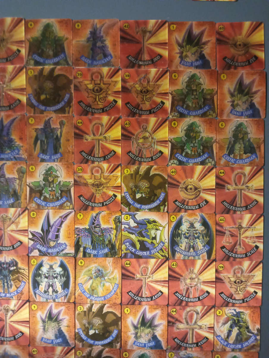 100x Yu-Gi-Oh Tazos Lot 3