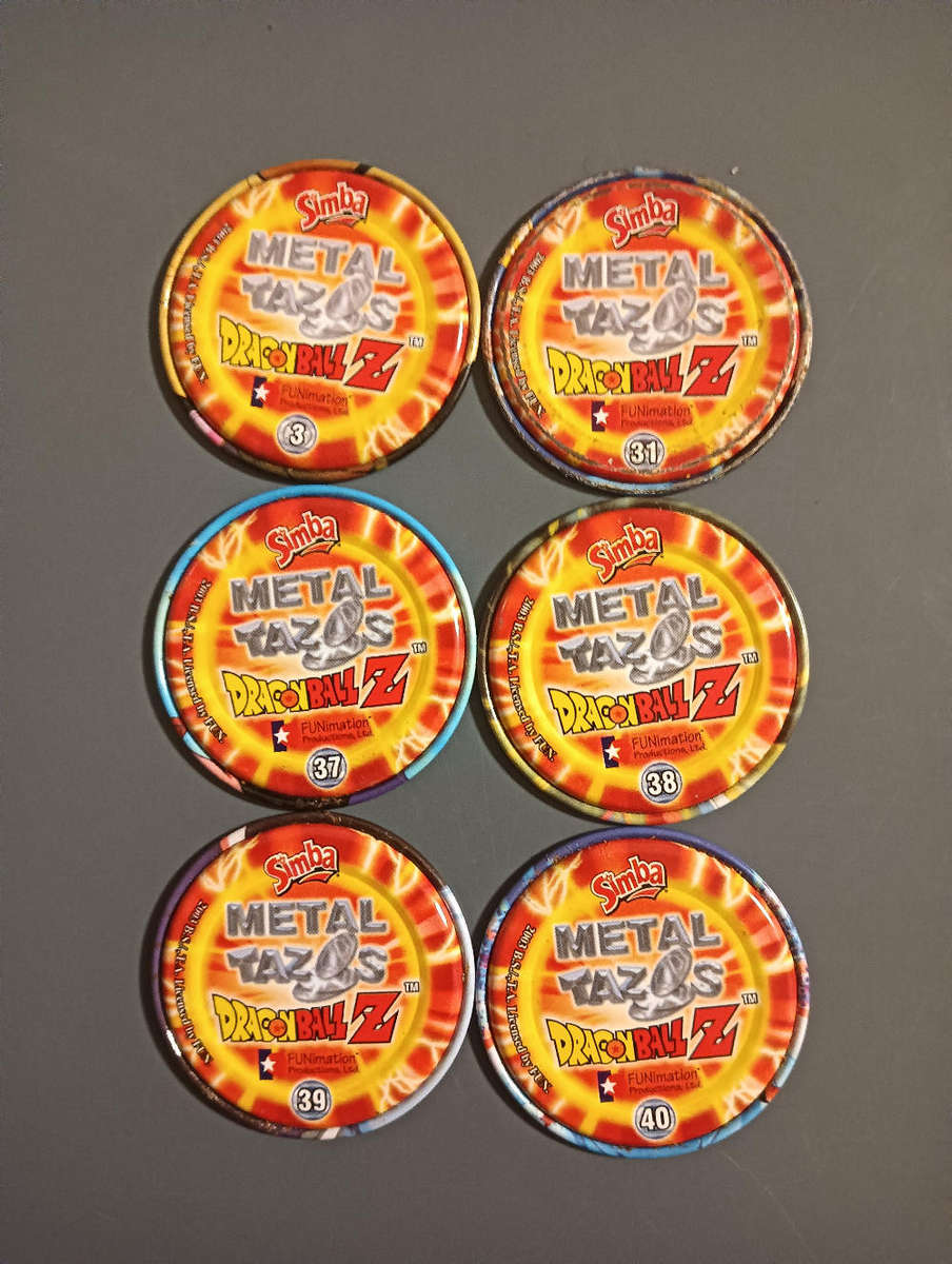 Dragon Ball Z Normal DBZ Tazos Lot 1