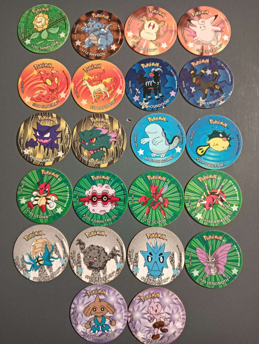 Pokemon Last Ever Tazos