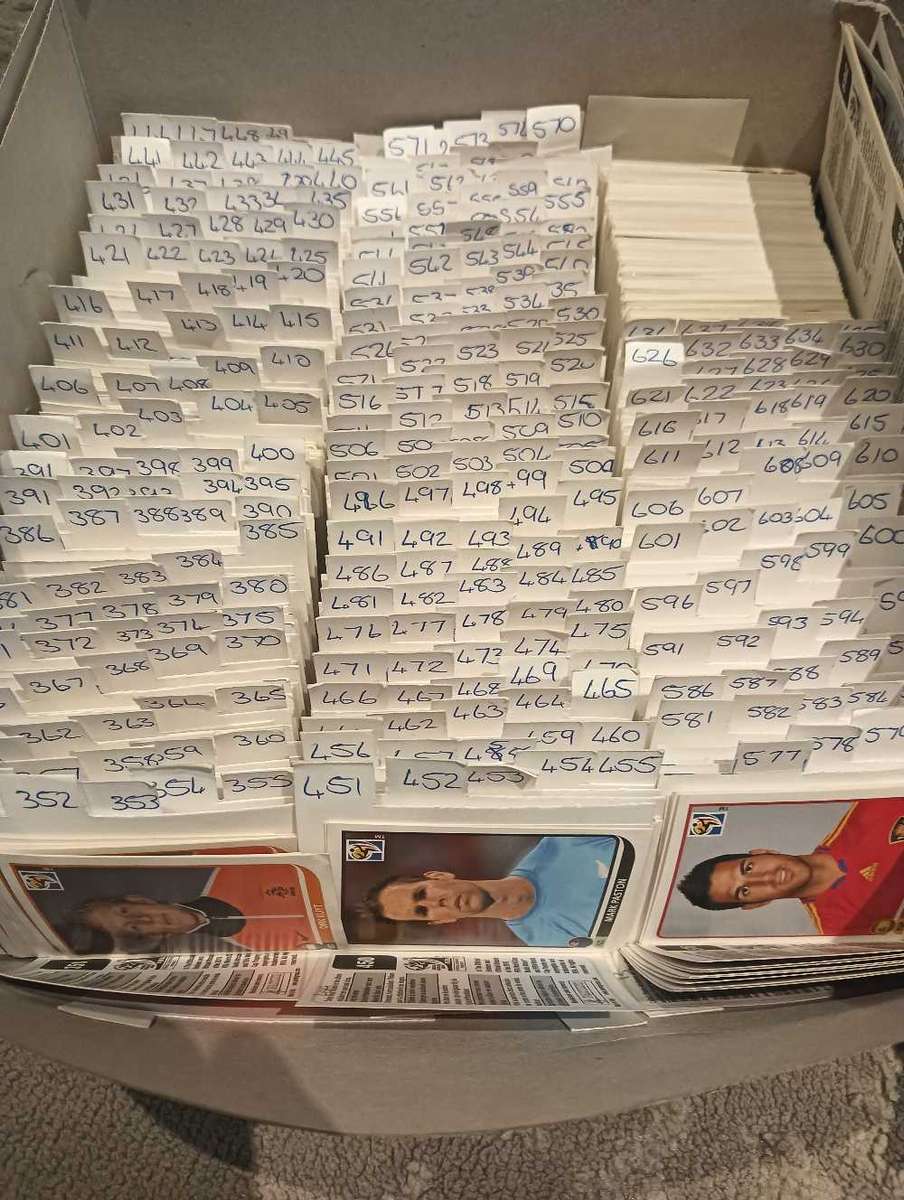 2010 FIFA World cup Album Panini + 1000 Stickers