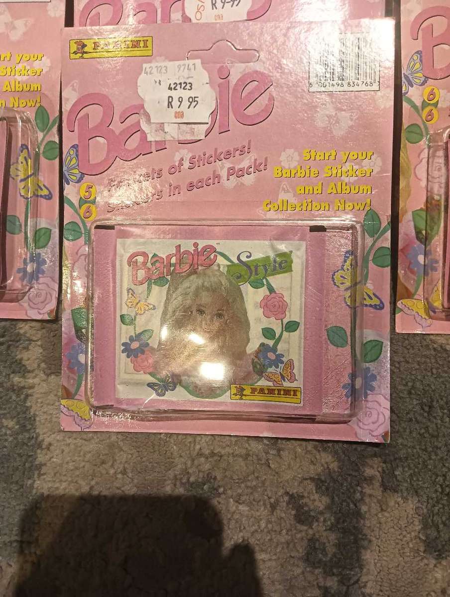 Barbie Style Sticker Packs X16
