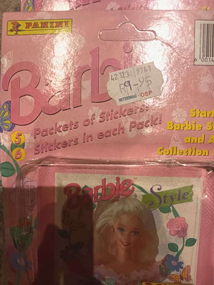 Barbie Style Sticker Packs X16