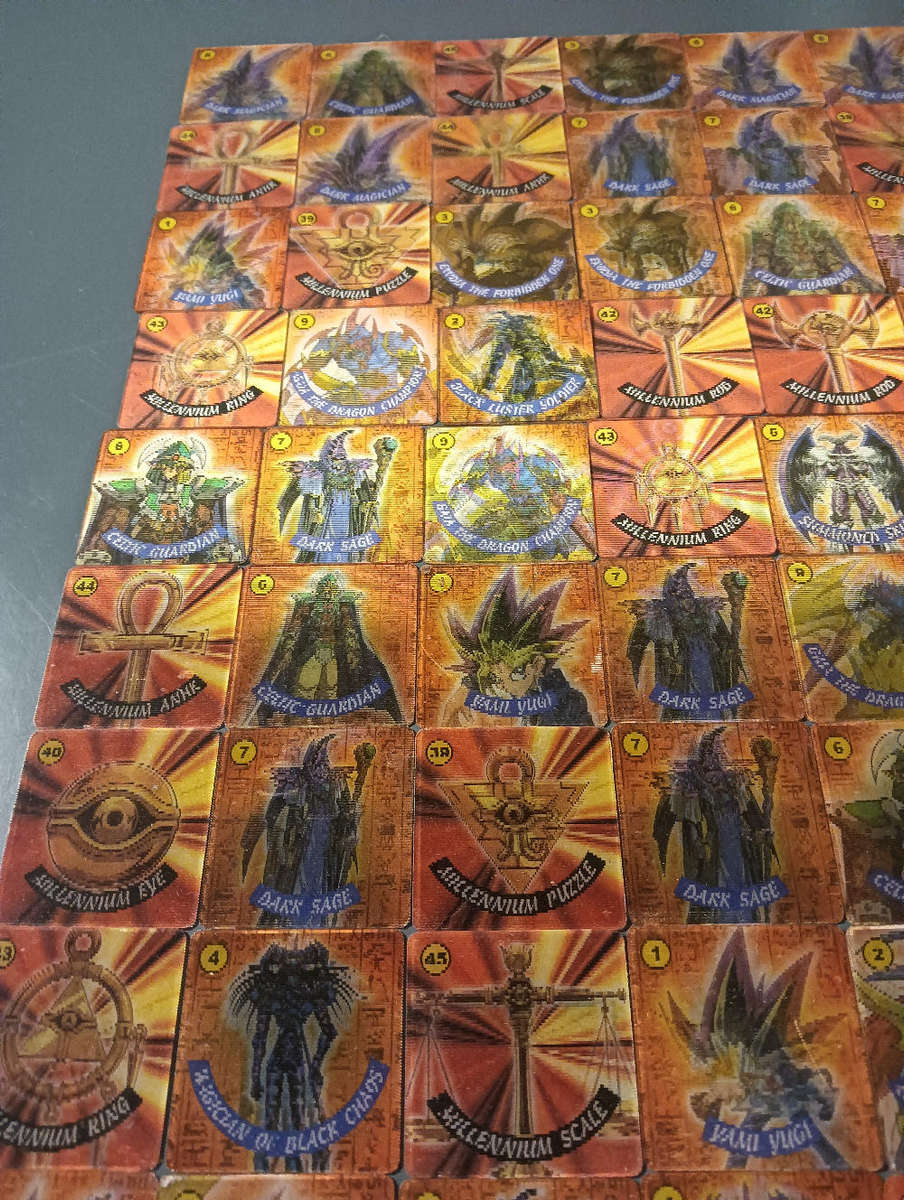 100x Yu-Gi-Oh Tazos Lot1