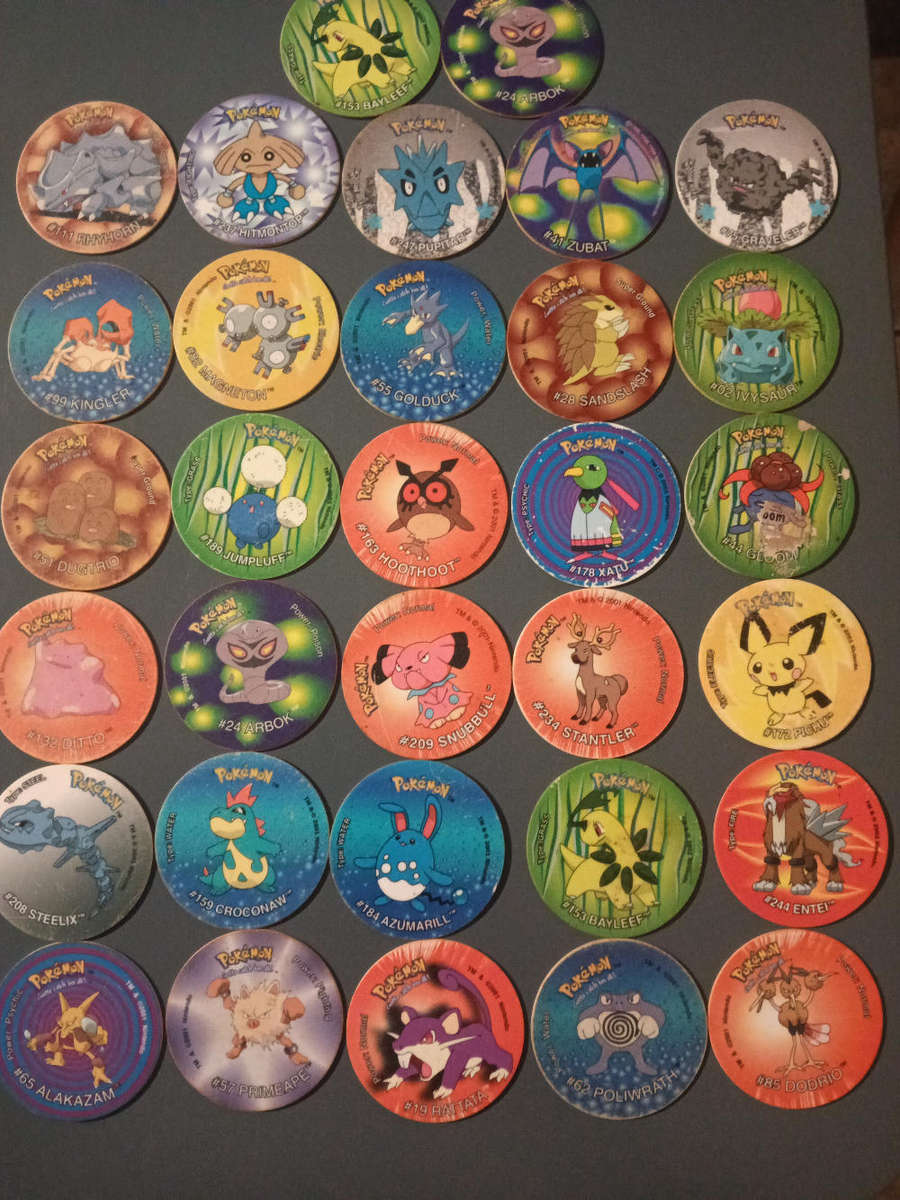 Pokémon Tazos Mixed Lot 3