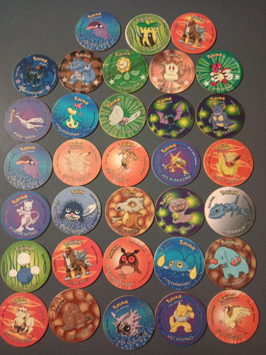 Pokémon Tazos Mixed Lot 2