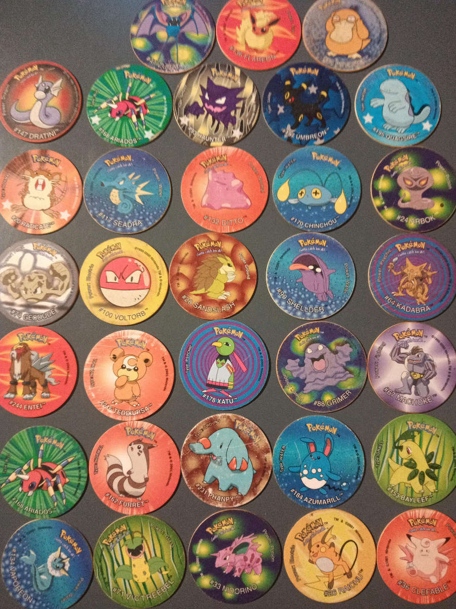 Pokémon Tazos Mixed Lot1