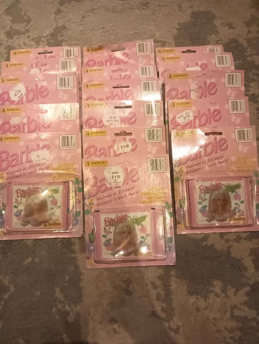 Barbie Style Sticker Packs X16