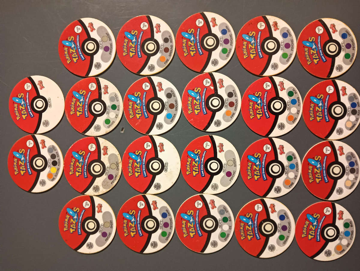 Pokemon Last Ever Tazos