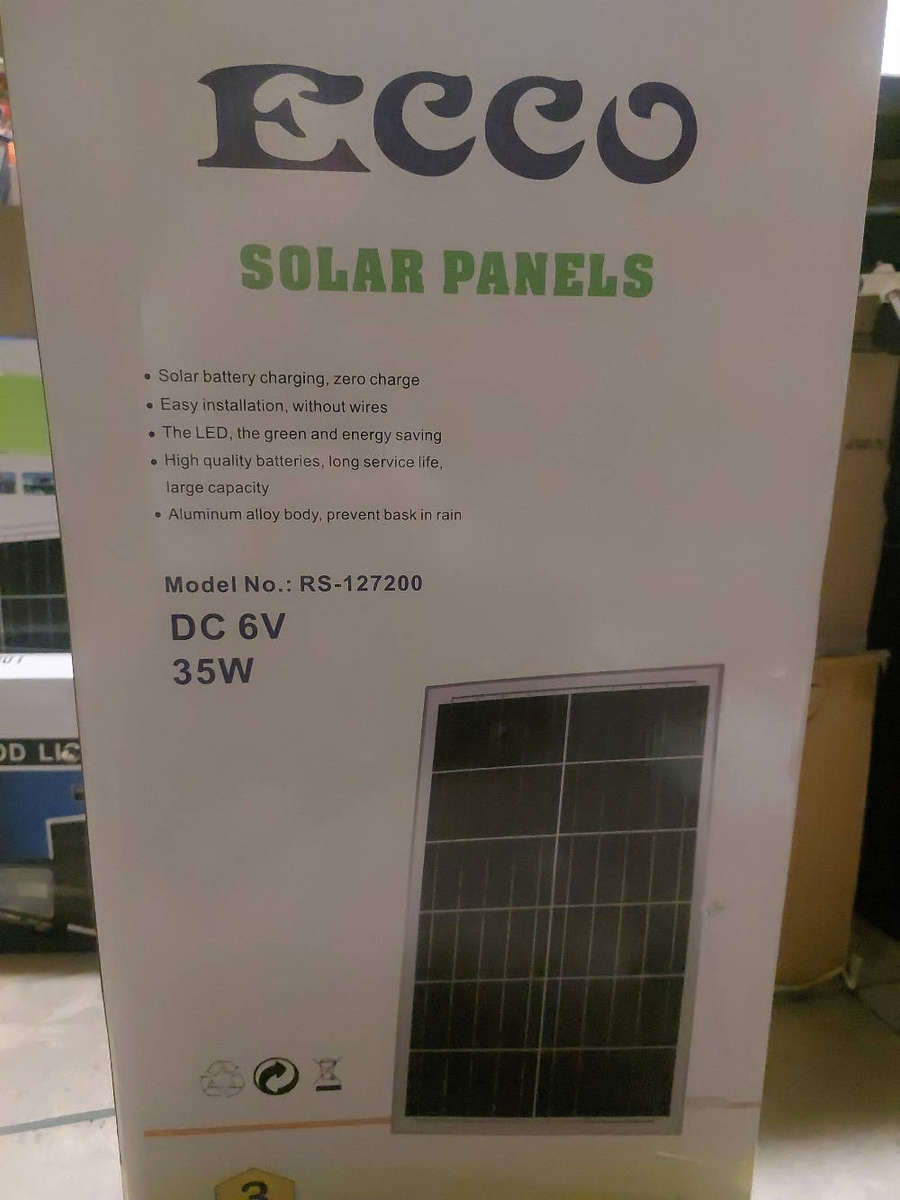 200W Solar Floodlight System - Ecco RS127200