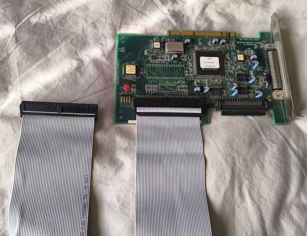 ADAPTEC AHA-2940W/2940UW ULTRA WIDE SCSI PCI CONTROLLER CARD