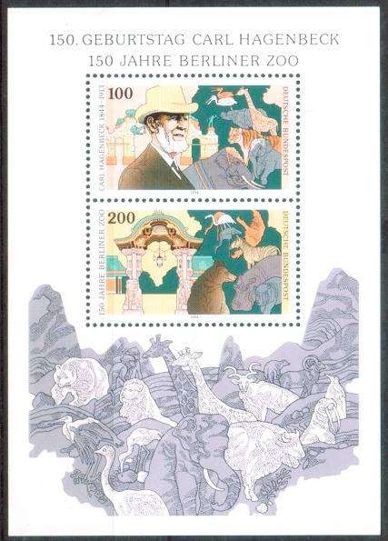 GERMANY - 1994 - SG - 2577 - MINIATURE SHEET - UNMOUNTED MINT - CV £7.25