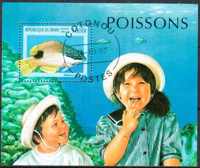 BENIN - 1997 - SG MS 1679 - MINIATURE SHEET - USED - CV £4.00