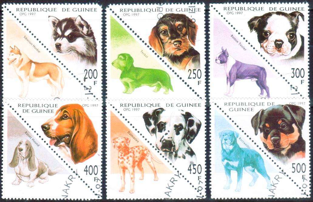 GUINEA - 1997 - SG 1775-1780 - F/S - 6 V - USED - CV £4.75