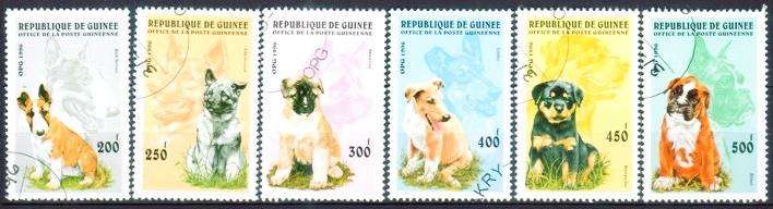 GUINEA - 1996 - SG 1698-1703 - F/S - 6 V - USED - CV £3.85