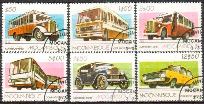 MOZAMBIQUE - 1980 - SG 803-808 - F/S - 6 V - USED - CV £0.75