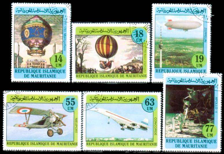MAURITANIA - 1982 - SG 752-757 - F/S - 6 V - USED - CV £3.40