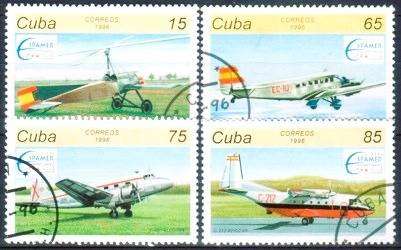 CUBA - 1996 - SG 4058-4061 - F/S - 4 V - USED - CV £3.65