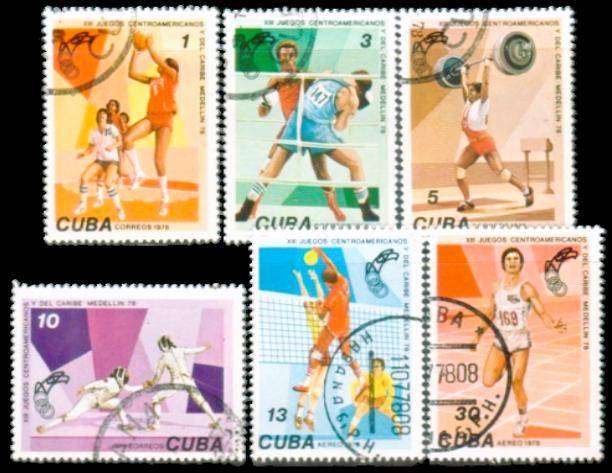 CUBA - 1978 - SG 2466-2471 - F/S - 6 V - USED - CV £1.15