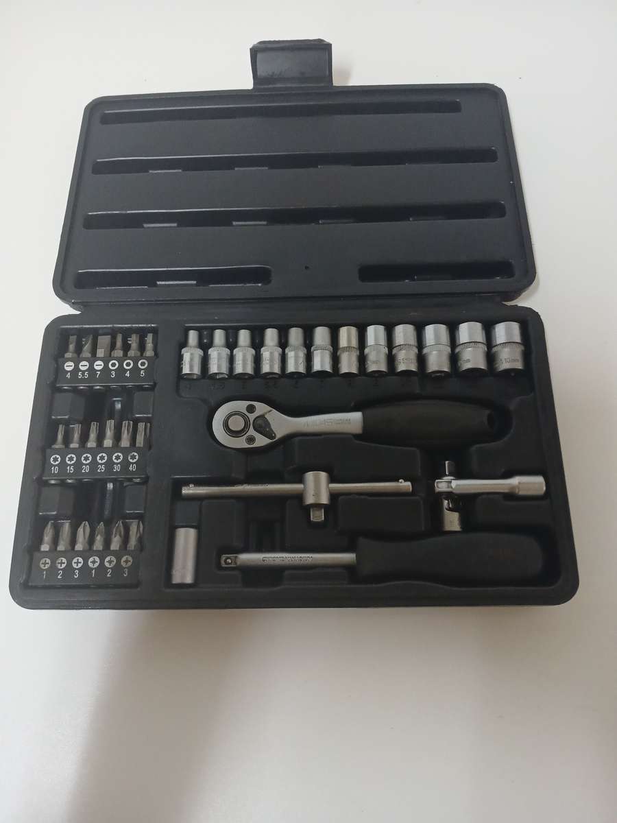 Midas socket set 1/4" drive - 35 piece