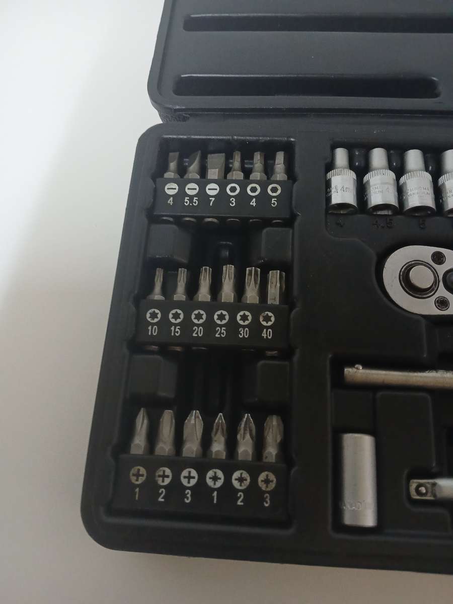 Midas socket set 1/4" drive - 35 piece