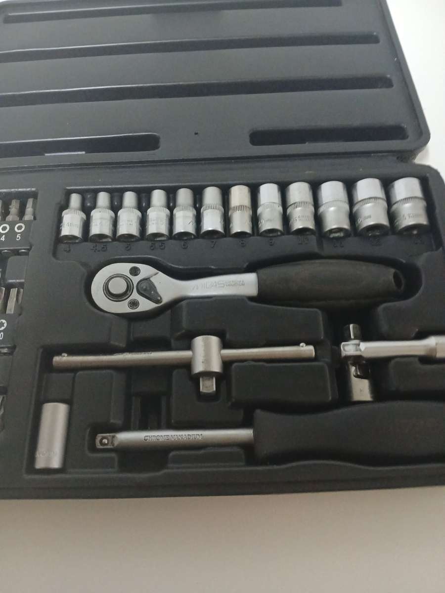 Midas socket set 1/4" drive - 35 piece