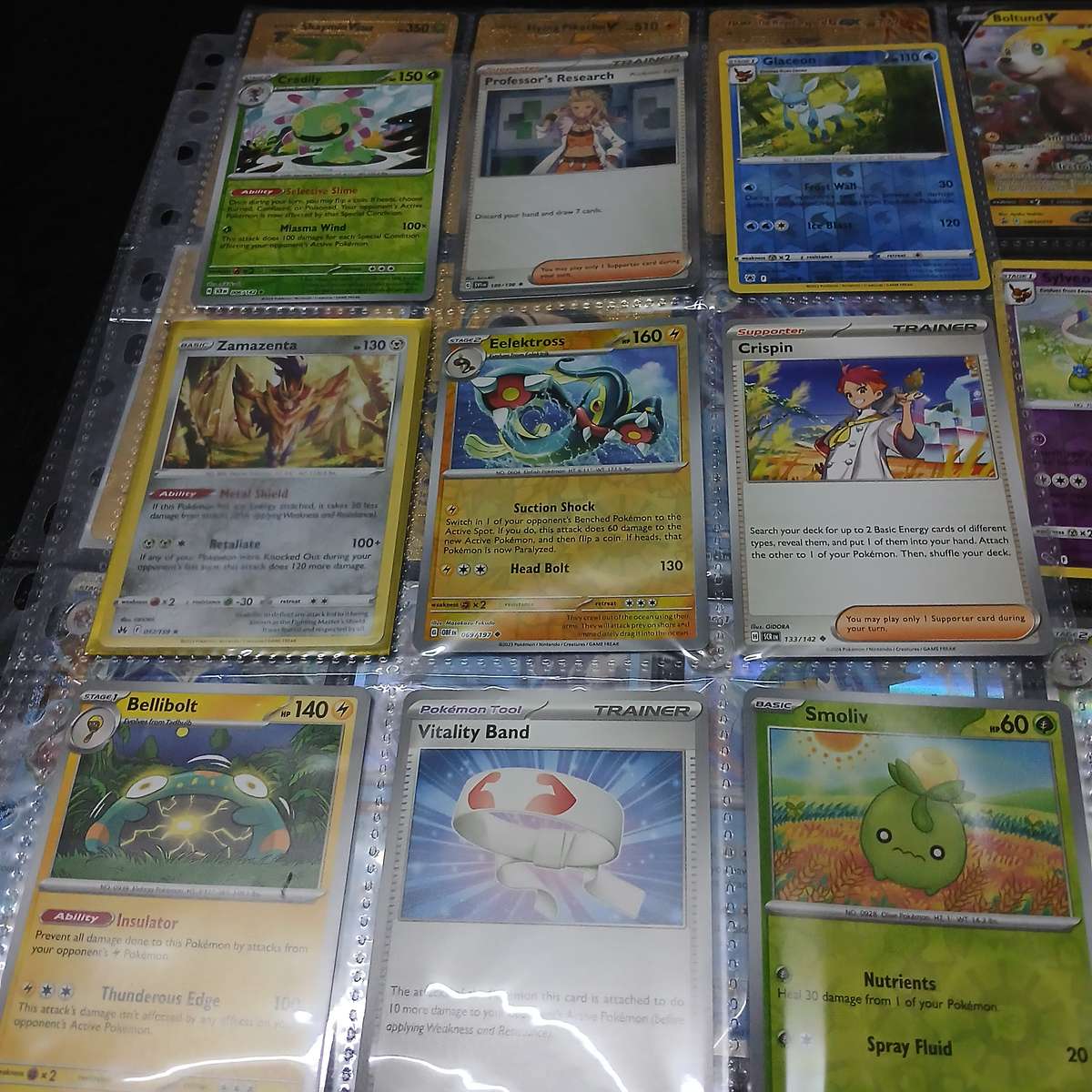 Pokemon card collection 106 cards & 2 tins & tokens (PLUS mystery pack of cards)