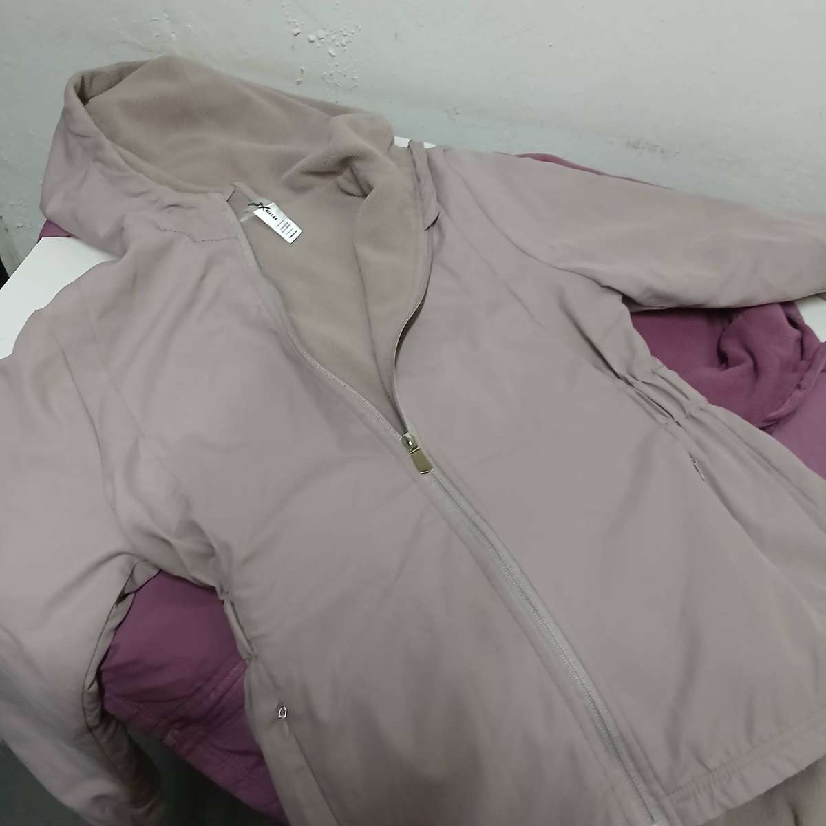 Two maxed Fleece-lined Hoodie jackets