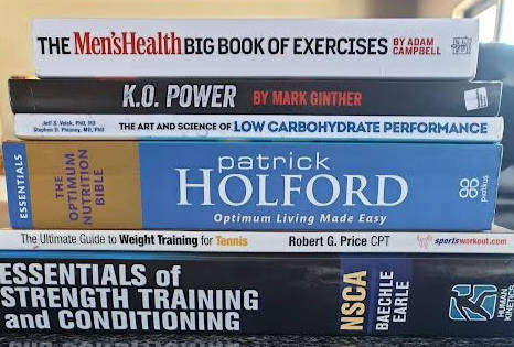 Premium Fitness, Strength & Nutrition Book Bundle (6 Books - Like New)