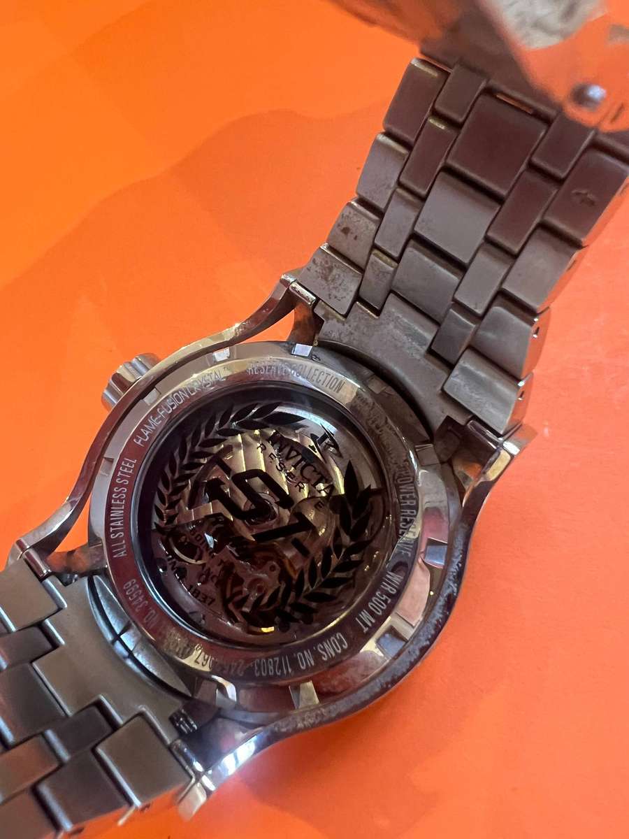 Invicta Reserve S1 Mens Automatic Watch 54mm Model 34599