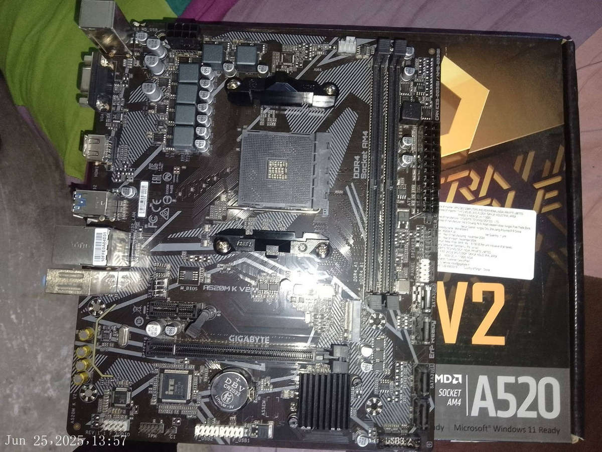 Gigabyte A520M-K V2 (AM4 Motherboard)(REV 2.0)