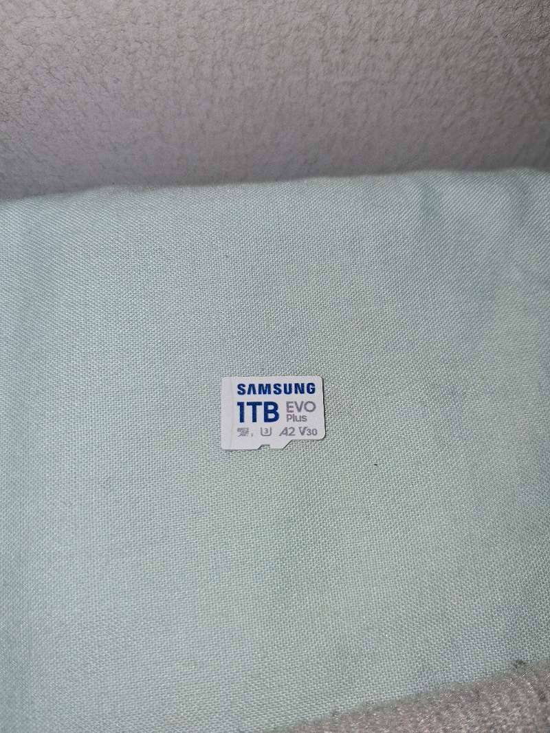 Samsung Evo Plus 1 Terabyte Micro SDXC Card 160MBS-28NM-U3-V30-A2(Handhelds)(Drones)(Phones)