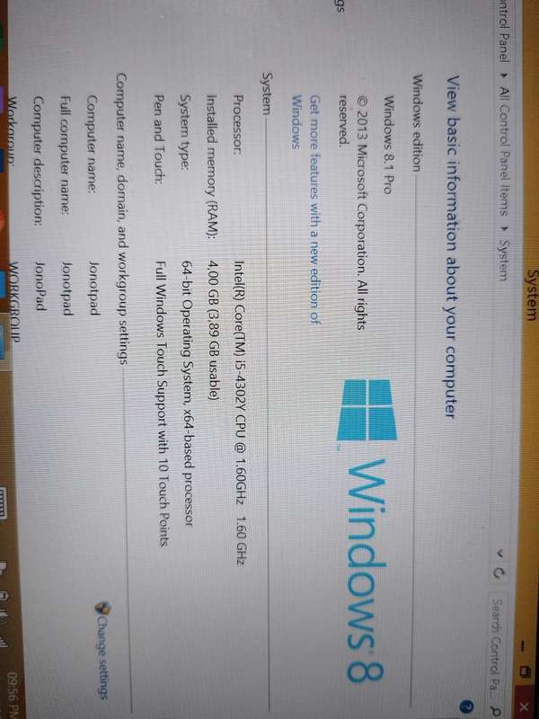 Panasonic Toughpad Tablet fz-m1