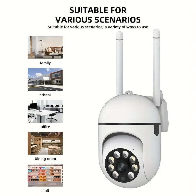 1080P Full HD Night Vision Security Camera