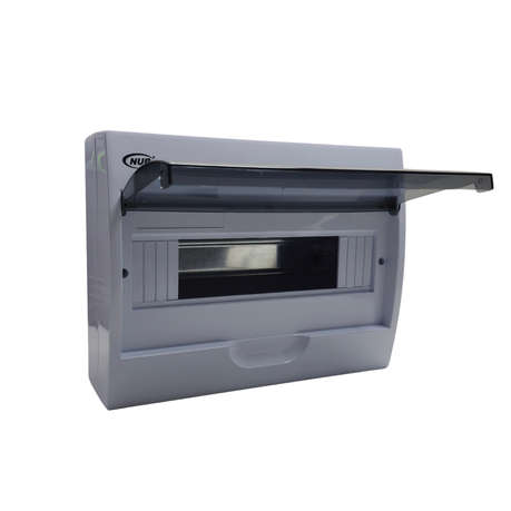 NUR 12-Way PVC Surface Mount DIN Rail DB Board