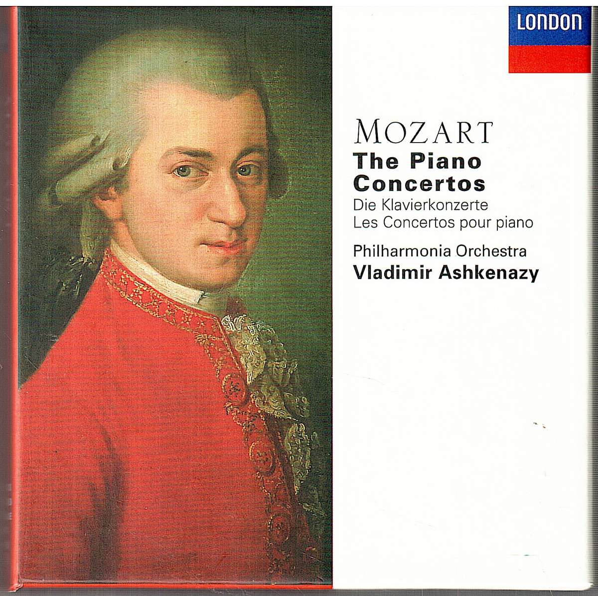 Mozart: The Piano Concertos - Vladimir Ashkenazy, Philharmonia Orchestra 10 CD Set