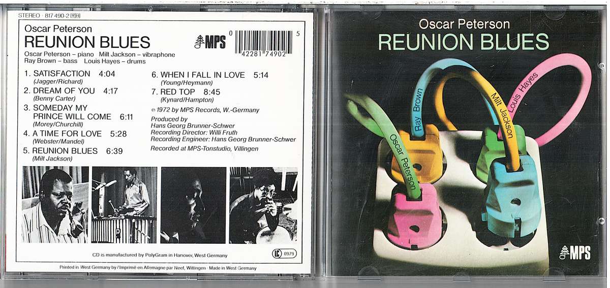 Oscar Peterson - Reunion Blues CD