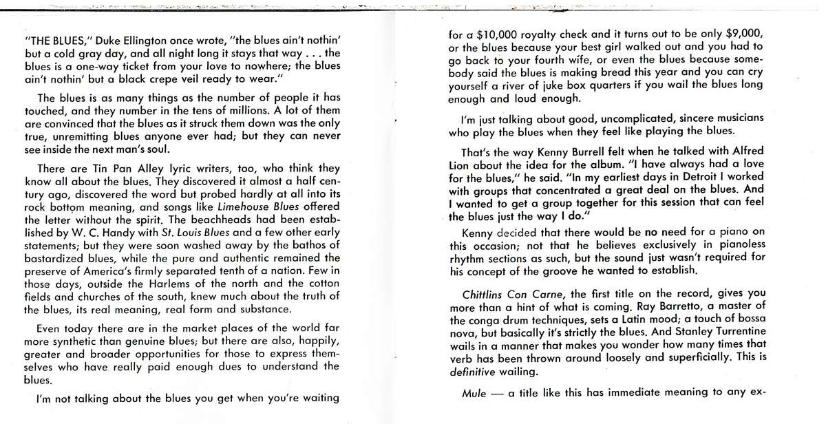 Kenny Burrell - Midnight Blue CD