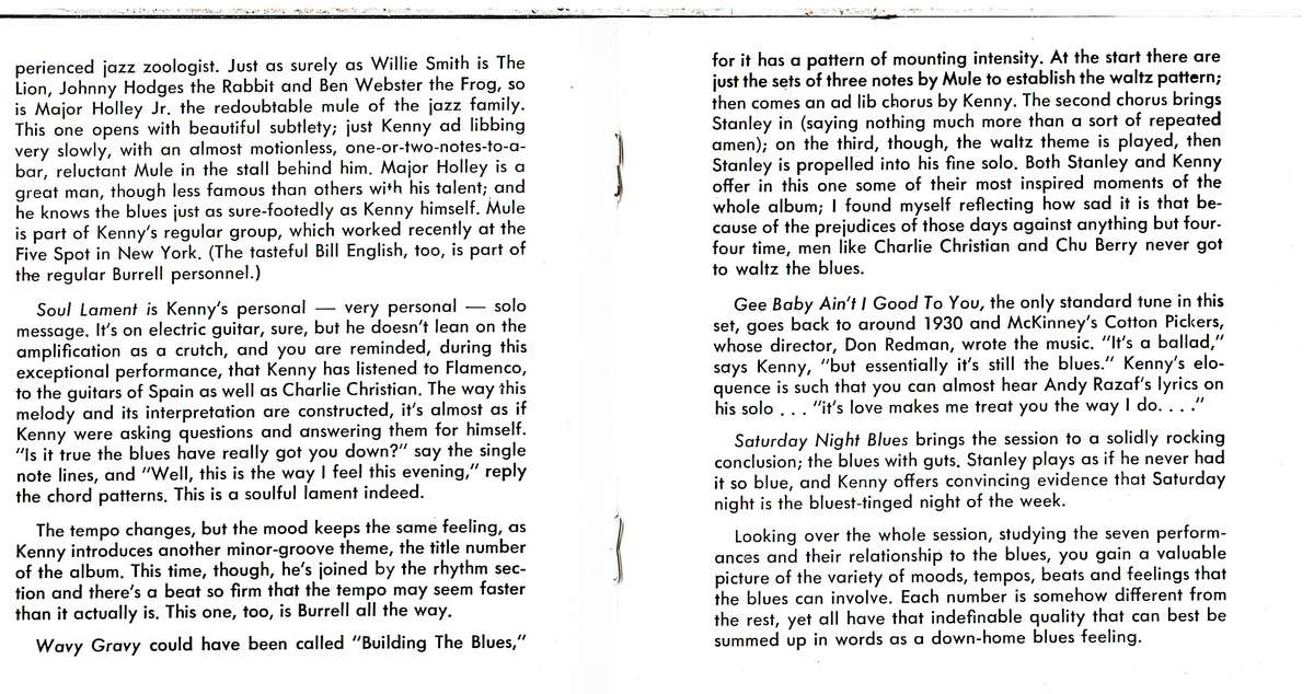 Kenny Burrell - Midnight Blue CD