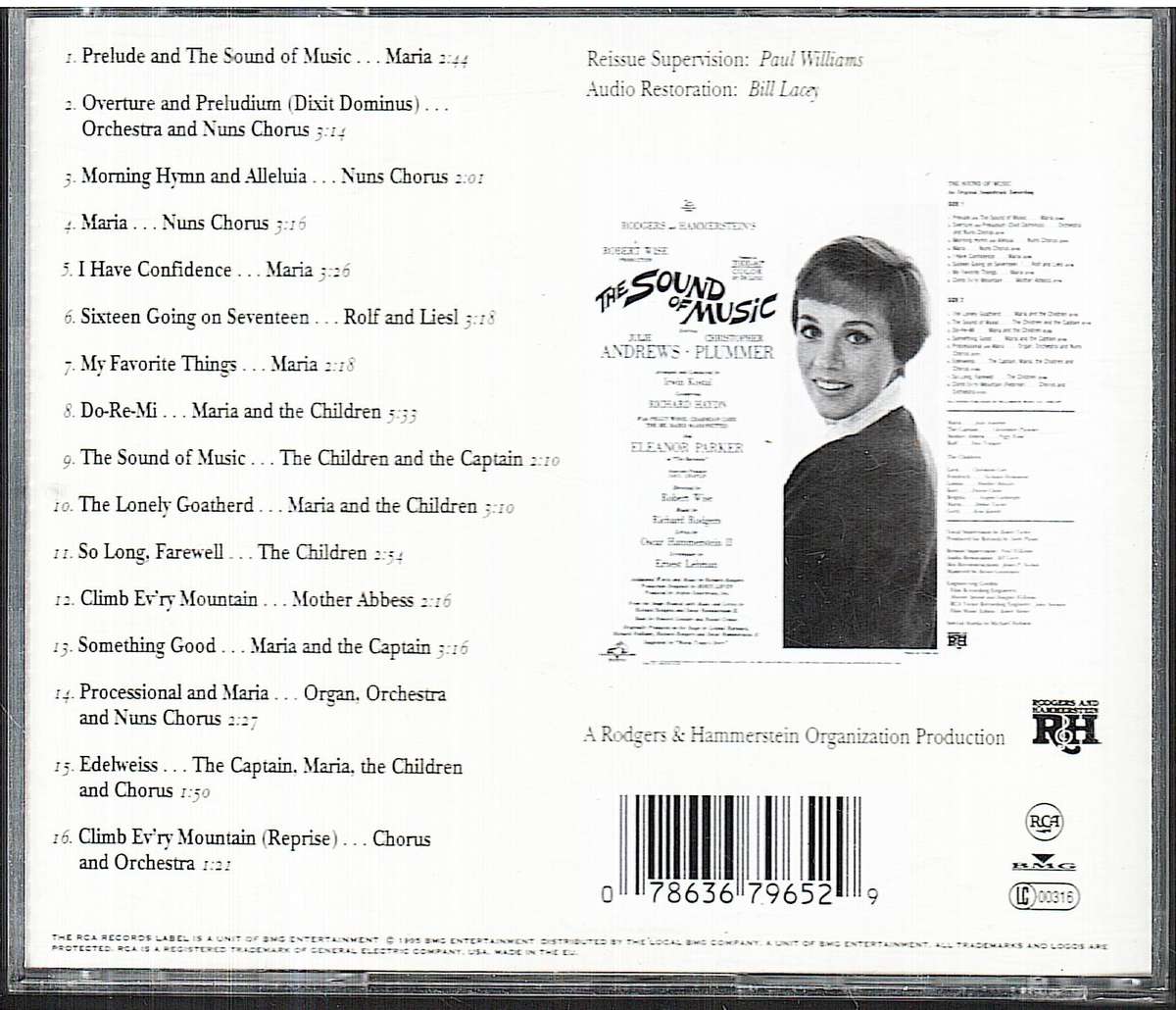 Rodgers & Hammerstein - The Sound Of Music CD