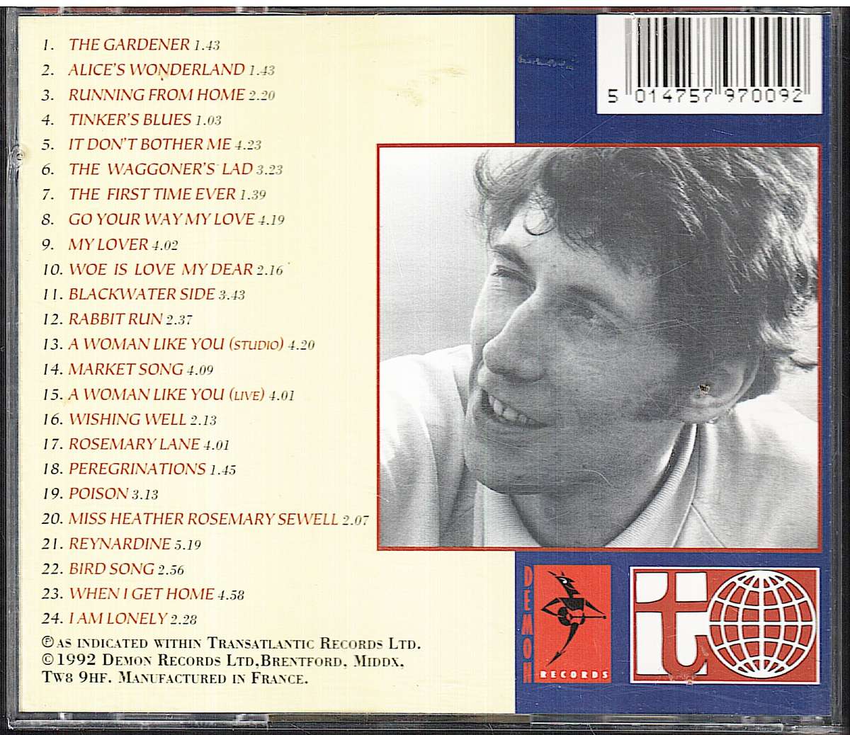 Bert Jansch - The Gardener: Essential Bert Jansch 1965-71 CD