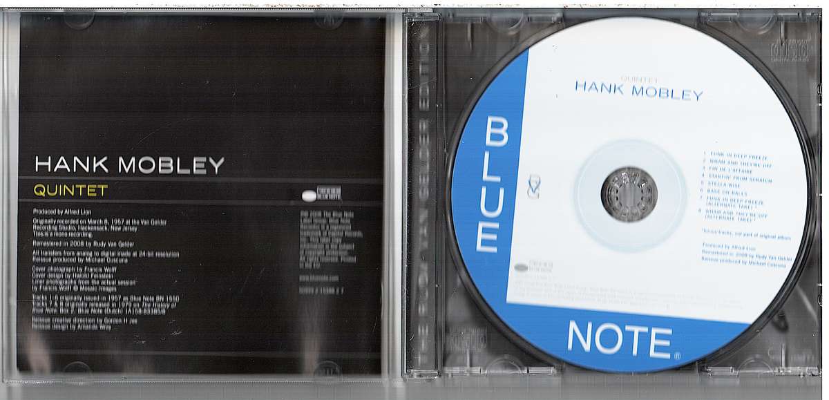 Hank Mobley - Quintet CD [EU IMPORT] [Rudy van Gelder Remaster]