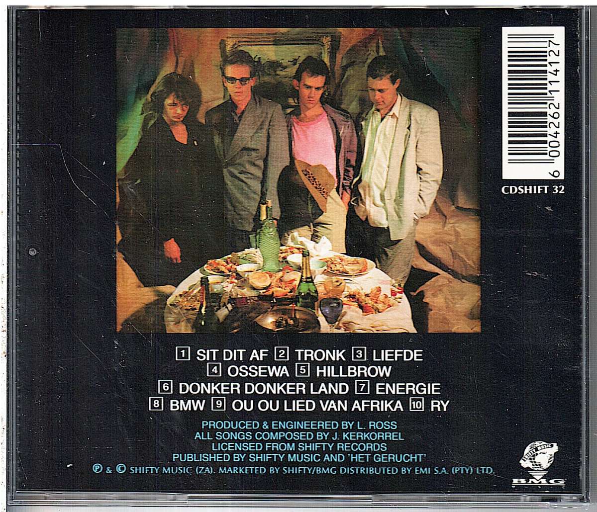 Johannes Kerkorrel en die Gereformeerde Blues Band - Eet Kreef! CD